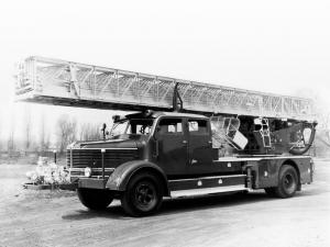 Krupp Tiger Feuerwehr-Drehleiter Metz DL-52 '1956